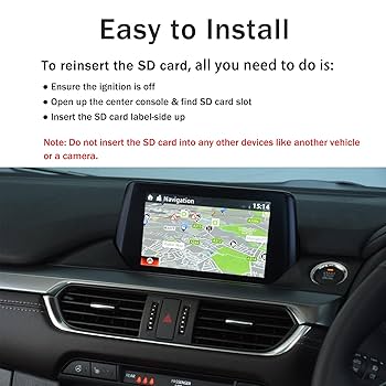 オンライン ナビ ロードスター CX 30 80 マツダ 3 地図　国内純正品 マツダ マツダオンラインナビ用SDカード マツダ純正オプション